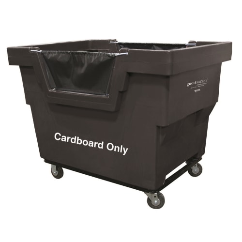 Royal Basket 26.5 cu ft. Mail Truck, Cardboard, Black